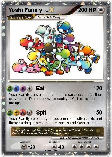 Pokemon Yoshi Family