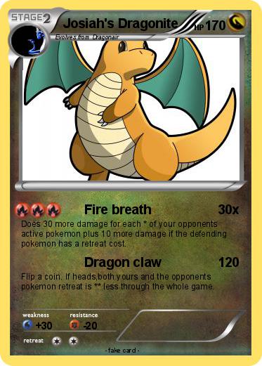 Pokemon Josiah's Dragonite