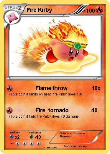 Pokemon Fire Kirby