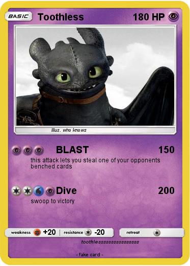Pokemon Toothless