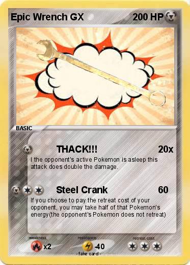 Pokemon Epic Wrench GX
