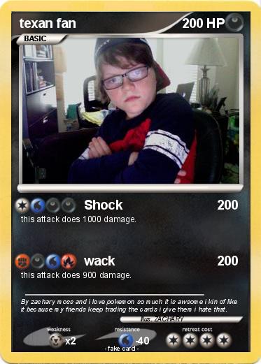 Pokemon texan fan