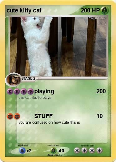Pokemon cute kitty cat