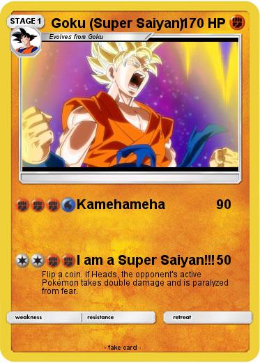 Pokemon Goku (Super Saiyan)