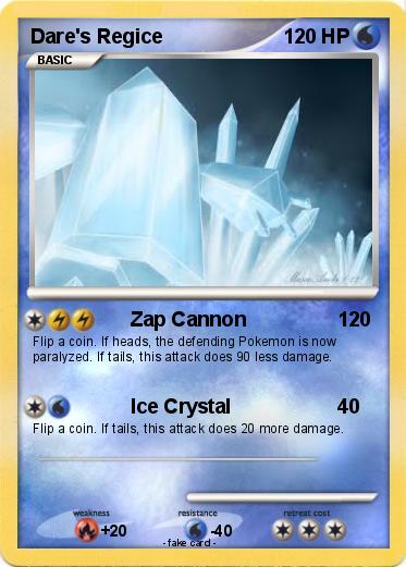 Pokemon Dare's Regice