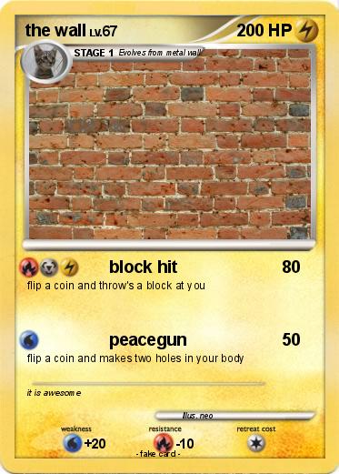Pokemon the wall
