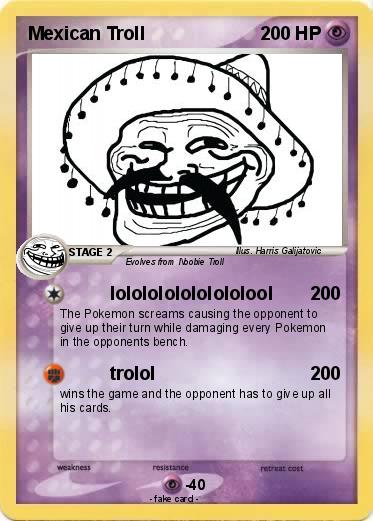 Pokemon Mexican Troll