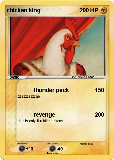 Pokemon chicken king