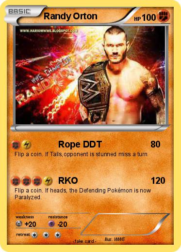 Pokemon Randy Orton