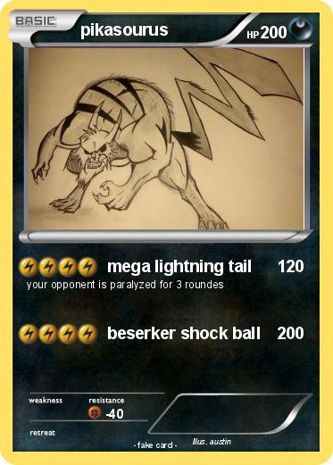 Pokemon pikasourus
