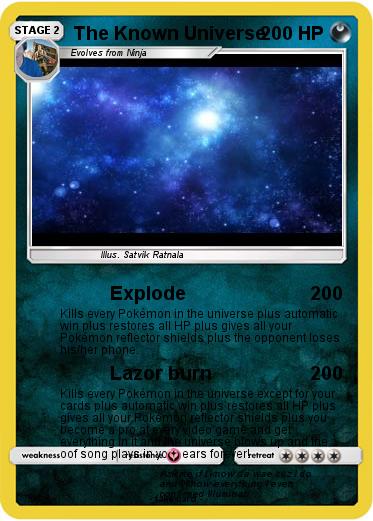 Pokemon The Known Universe