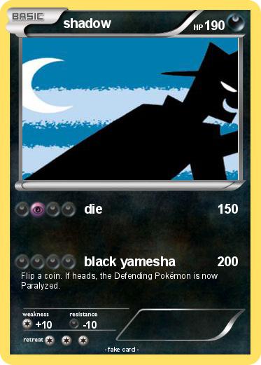 Pokemon shadow
