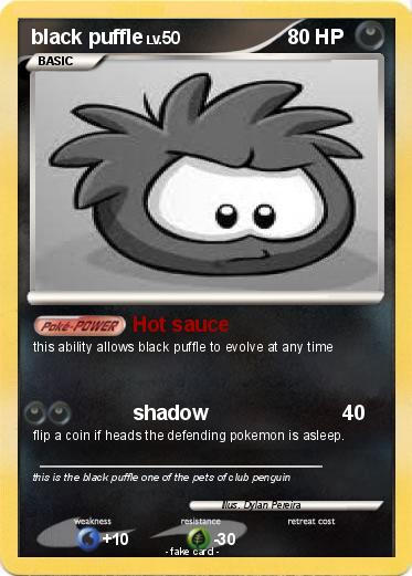 Pokemon black puffle