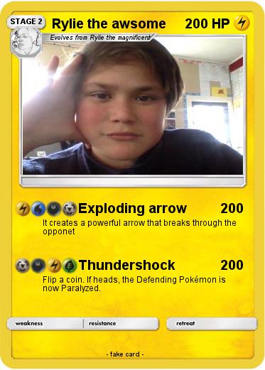 Pokemon Rylie the awsome