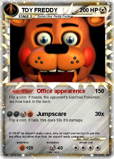 Pokemon TOY FREDDY