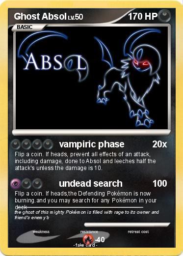 Pokemon Ghost Absol