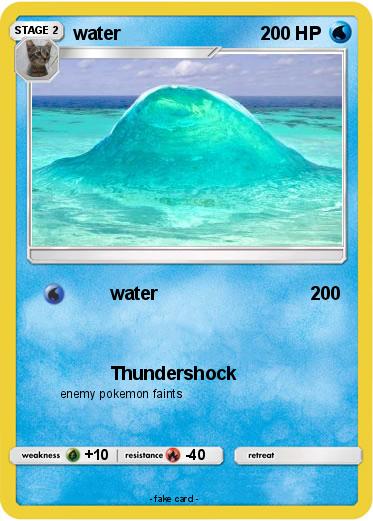 Pokemon water