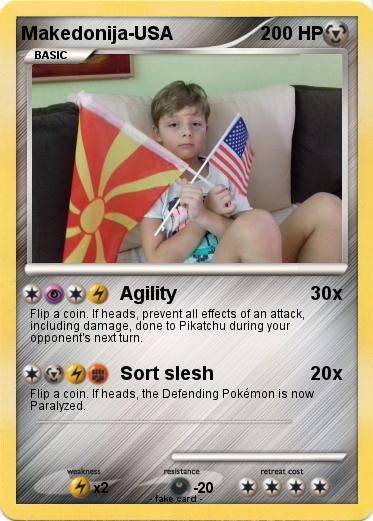 Pokemon Makedonija-USA