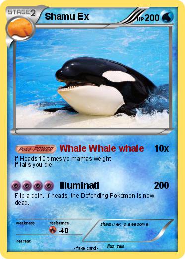 Pokemon Shamu Ex