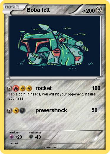 Pokemon Boba fett