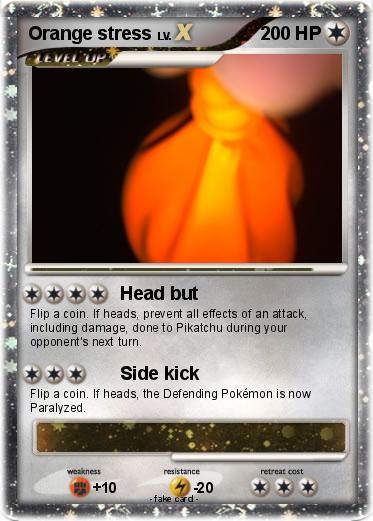 Pokemon Orange stress