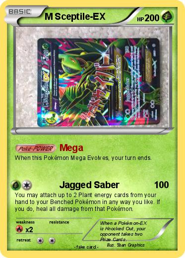 Pokemon M Sceptile-EX