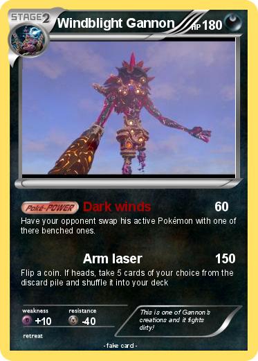Pokemon Windblight Gannon