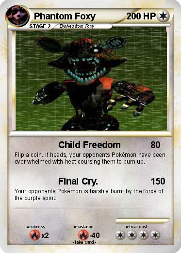 Pokemon Phantom Foxy
