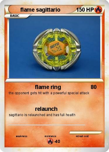 Pokemon flame sagittario