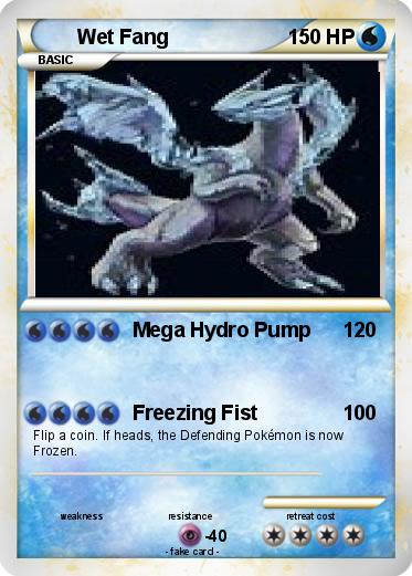 Pokemon Wet Fang
