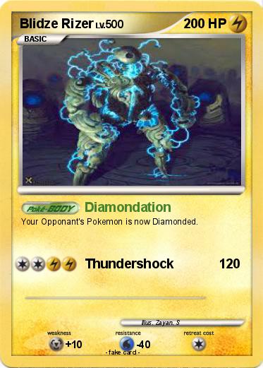 Pokemon Blidze Rizer