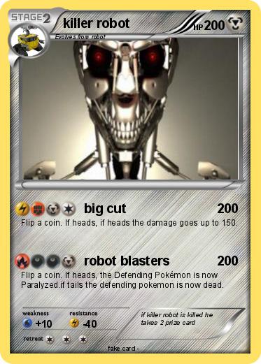 Pokemon killer robot