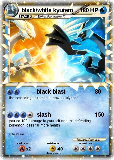 Pokemon black/white kyurem