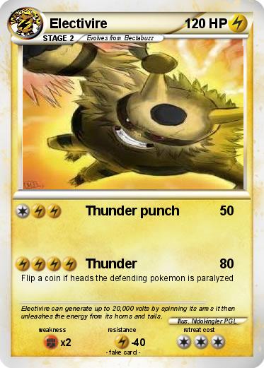Pokemon Electivire