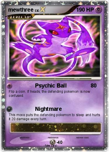 Pokemon mewthree