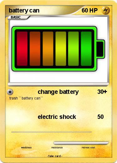 Pokemon battery can