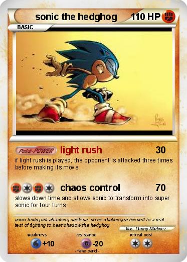 Pokemon sonic the hedghog