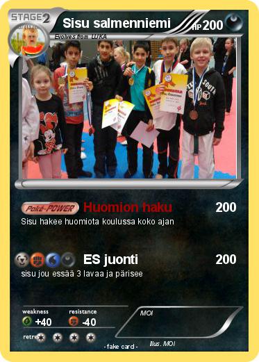 Pokemon Sisu salmenniemi