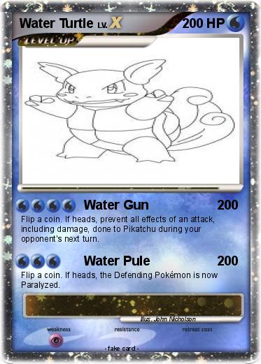 Pokemon Water Turtle