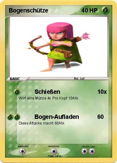 Pokemon Bogenschütze