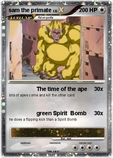 Pokemon sam the primate