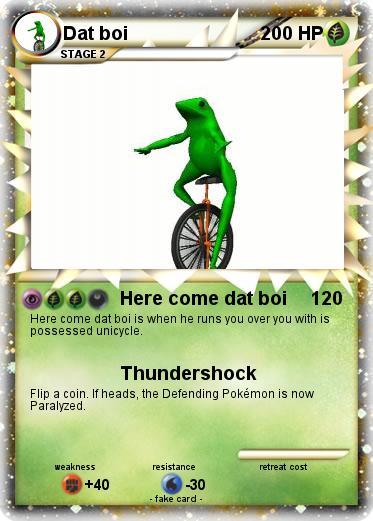 Pokemon Dat boi