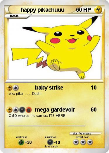 Pokemon happy pikachuuu