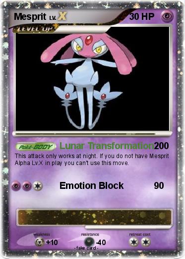 Pokemon Mesprit