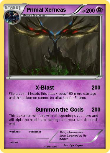 Pokemon Primal Xerneas