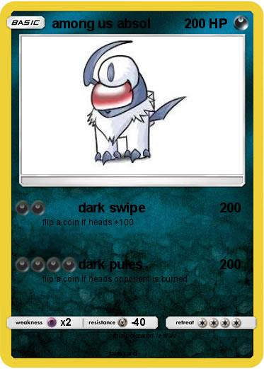 Pokemon among us absol