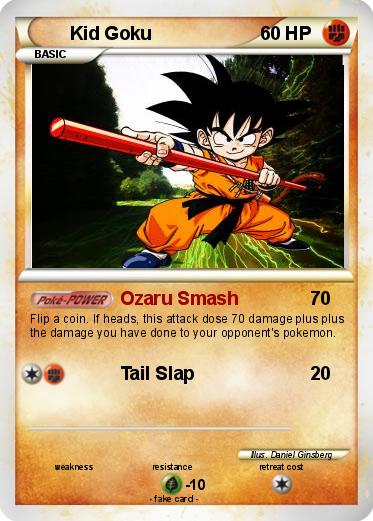 Pokemon Kid Goku