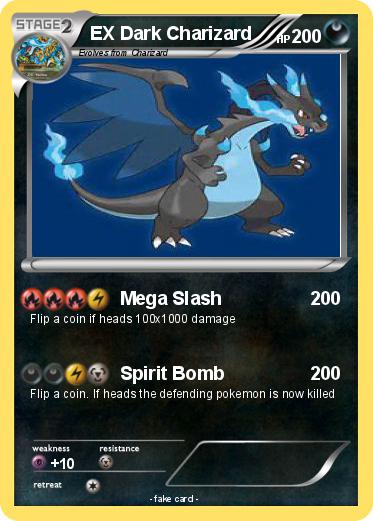 Pokemon EX Dark Charizard