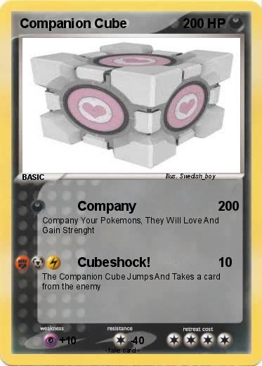 Pokemon Companion Cube