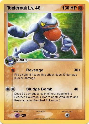 Pokemon Toxicroak Lv. 48